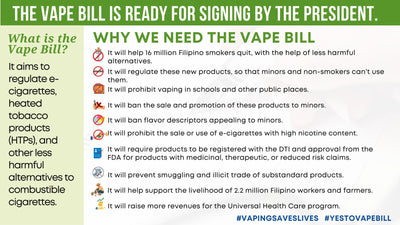 What is the Vape Bill and why do we need it?