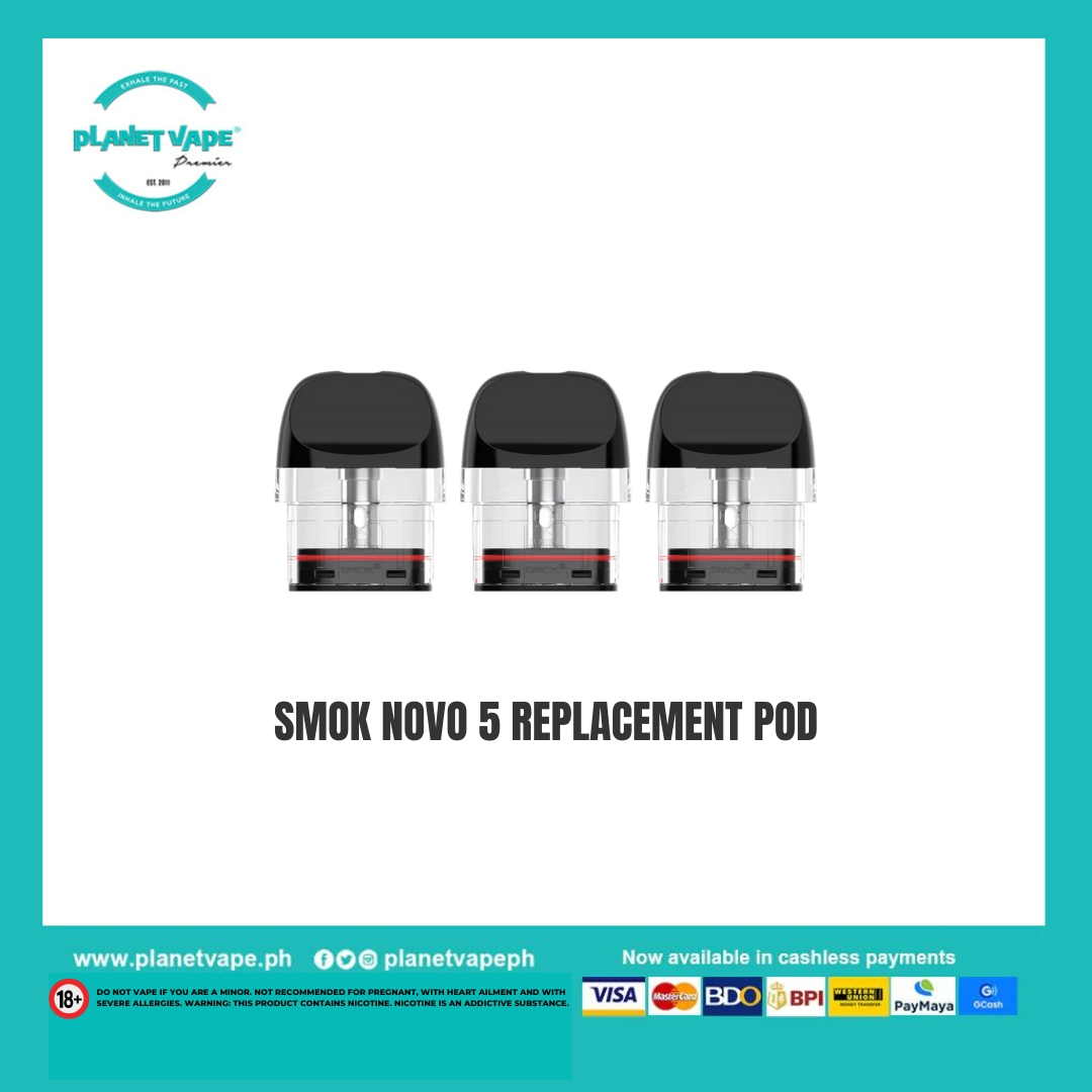 Smok Novo 5 replacement pod (Sold per pc)