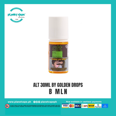ALT E-Juice 30ML by Golden Drops
