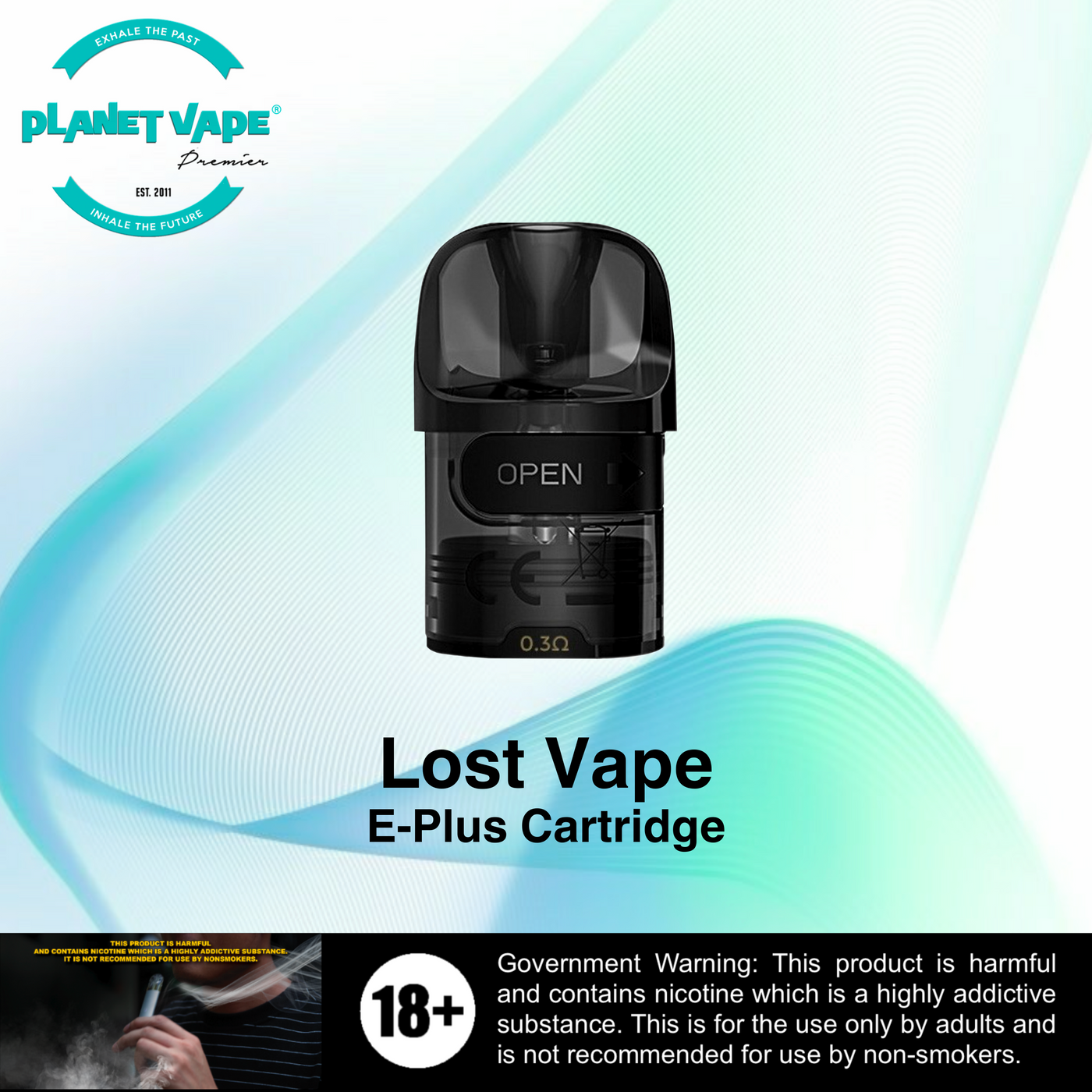 Lost Vape E-Plus Cartridge (For Thelema Elite 40)