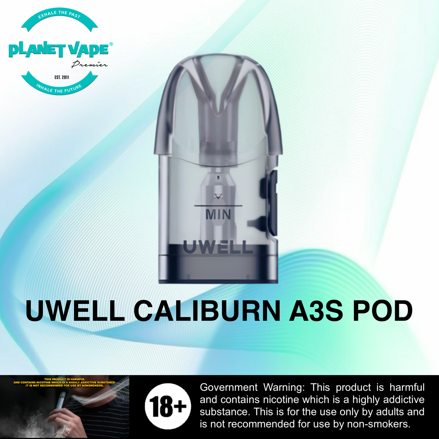 Uwell Caliburn A3S Replacement Pod (Per Piece)