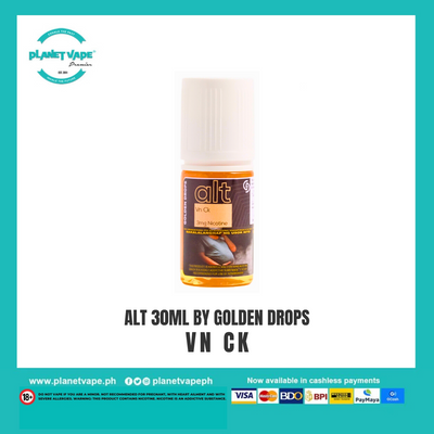ALT E-Juice 30ML by Golden Drops