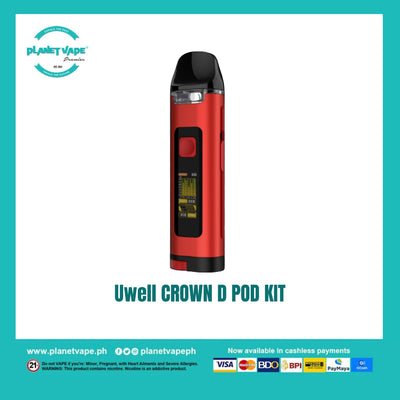 Uwell Crown D Pod Kit