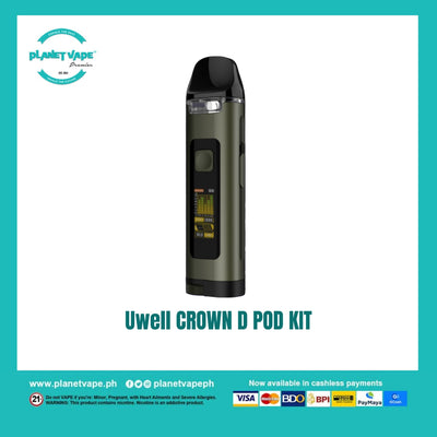Uwell Crown D Pod Kit
