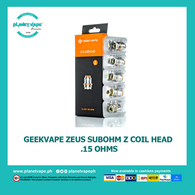 GeekVape Zeus Subohm Z Coil Head per piece